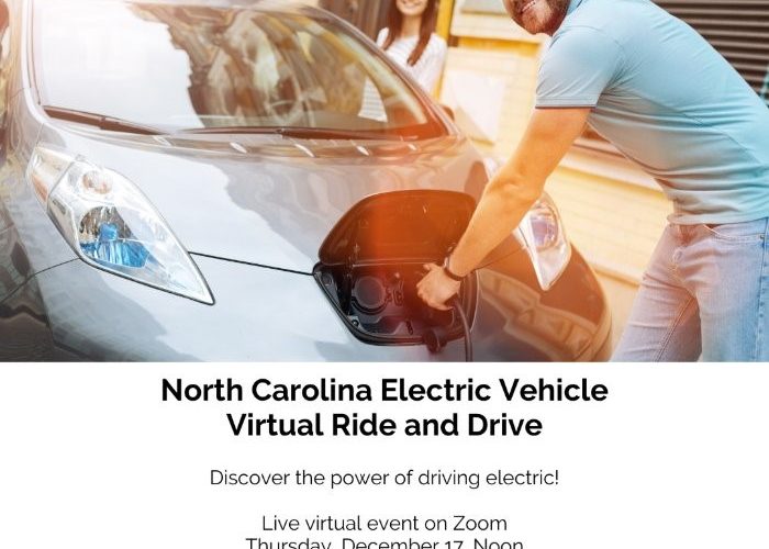 North Carolina Electric Vehicle Virtual Ride and Drive North Carolina